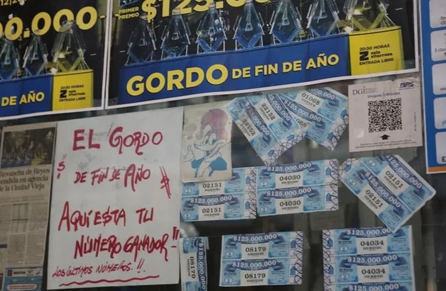 Se viene el Gordo de Fin de Año con premios por casi nueve millones de dólares