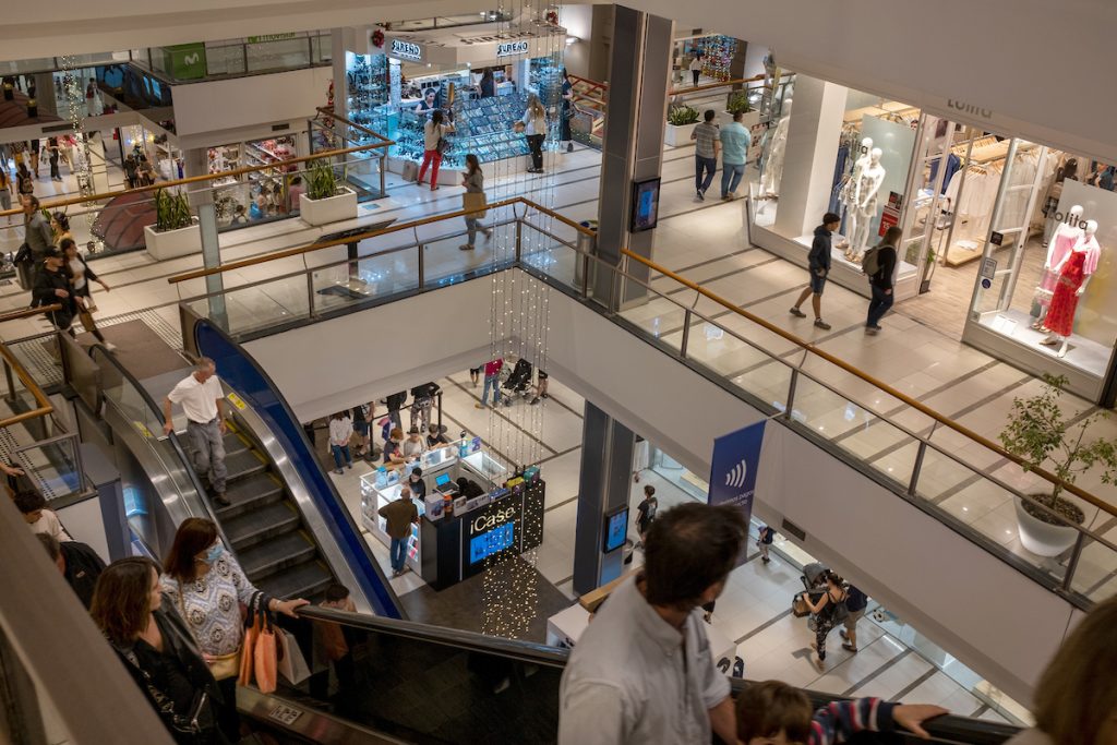 Diferencias en las ventas del comercio según la zona
