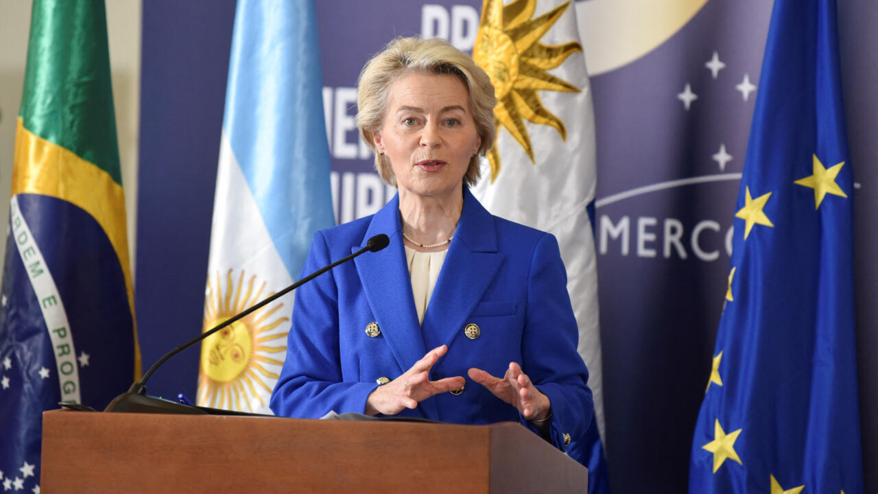 Mientras Israel ofrece alto el fuego, Von der Leyen busca acelerar acuerdo con el Mercosur