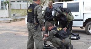 Allanamiento en San Carlos culminó con operativo antibombas