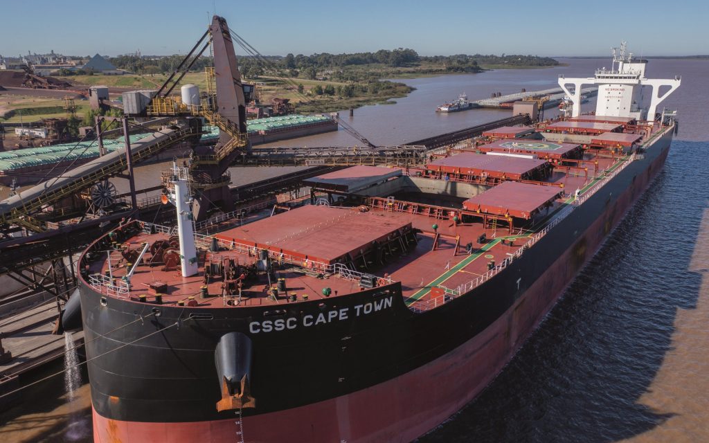 Embarques de trigo desde Navíos totalizan 670.000 toneladas; salida de soja “se va a extender”