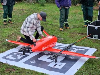 Tacuarembó: policlínica de Villa Ansina utiliza un drone para trasladar muestras de sangre y análisis hasta el hospital departamental