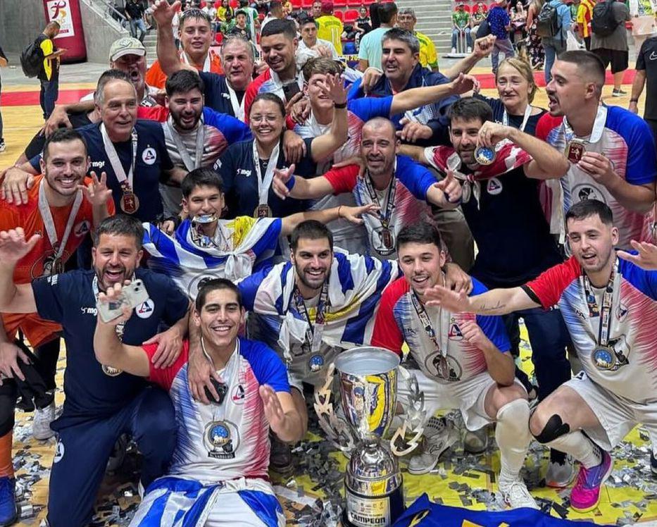Otra jornada histórica para el deporte uruguayo: Albion de Pan de Azúcar ganó el Mundial de Clubes de fútbol de salón