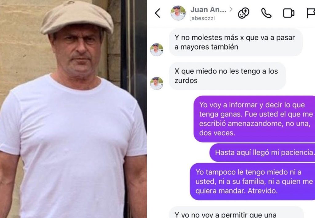Patricia Madrid denunció por amenazas al hermano de Besozzi