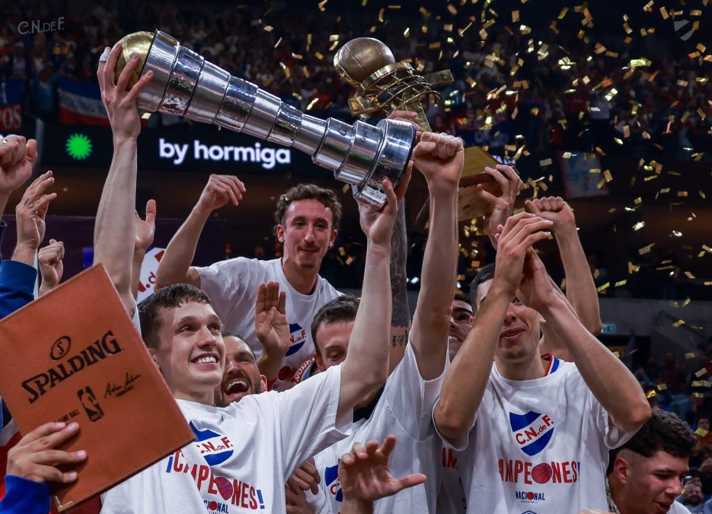 Nacional se coronó campeón de la Liga Uruguaya de Básquetbol