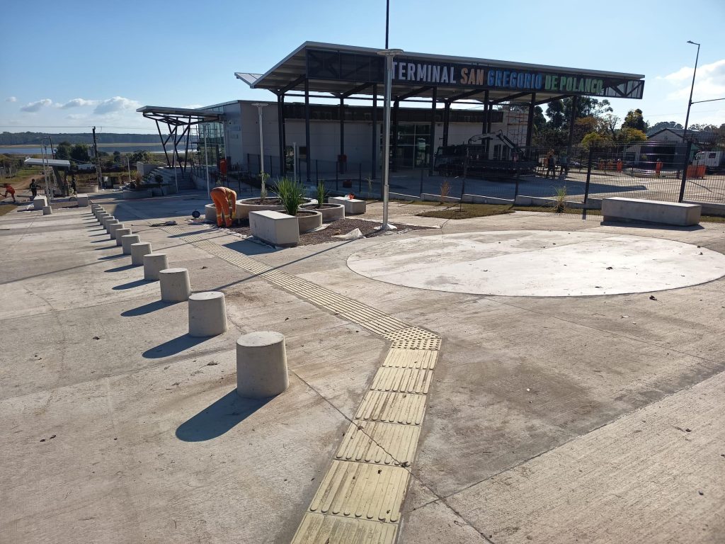 Tacuarembó: San Gregorio de Polanco se prepara para la inauguración de la nueva terminal de ómnibus, una de las obras más esperadas por la población