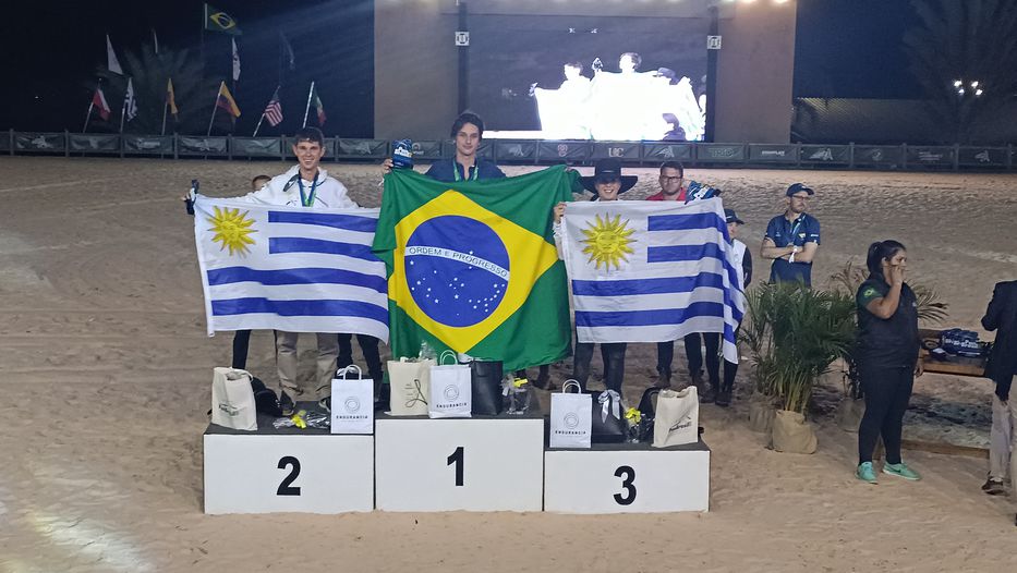 Uruguay ganó medalla de oro en enduro ecuestre en los Panamericanos de Brasil