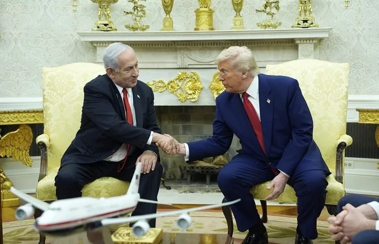 Trump recibe a Netanyahu con la intención de anunciar el cese del fuego de Gaza