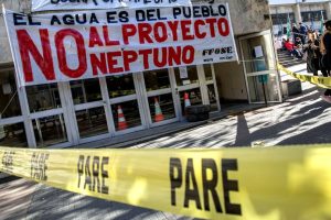 Con reunión con vecinos y autoridades de San José, El secretario de Presidencia dio cierre al proyecto Neptuno