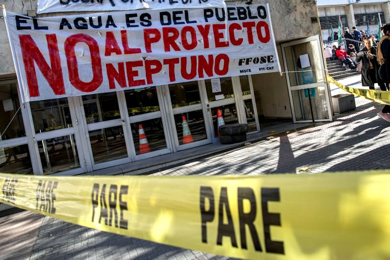 Con reunión con vecinos y autoridades de San José, El secretario de Presidencia dio cierre al proyecto Neptuno