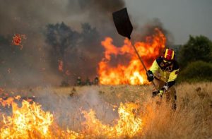 Ola de incendios afecta a España, Grecia y Portugal