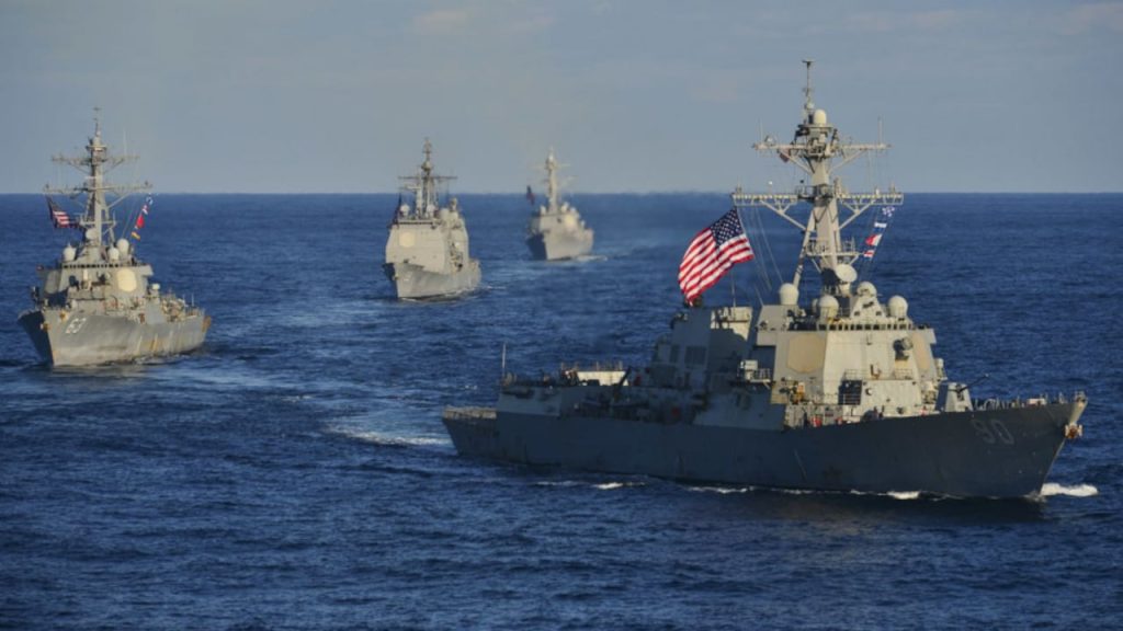 Estados Unidos despliega flota militar en el Caribe, y pone presión sobre Maduro y el “Cártel de los Soles”