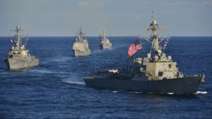 Estados Unidos despliega flota militar en el Caribe, y pone presión sobre Maduro y el “Cártel de los Soles”