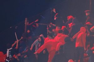 Graves incidentes en el partido entre Independiente y U. de Chile