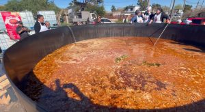 San José: el pasado fin de semana se logró un récord Guinness con la cazuela de mondongo más grande del mundo en Ciudad del Plata