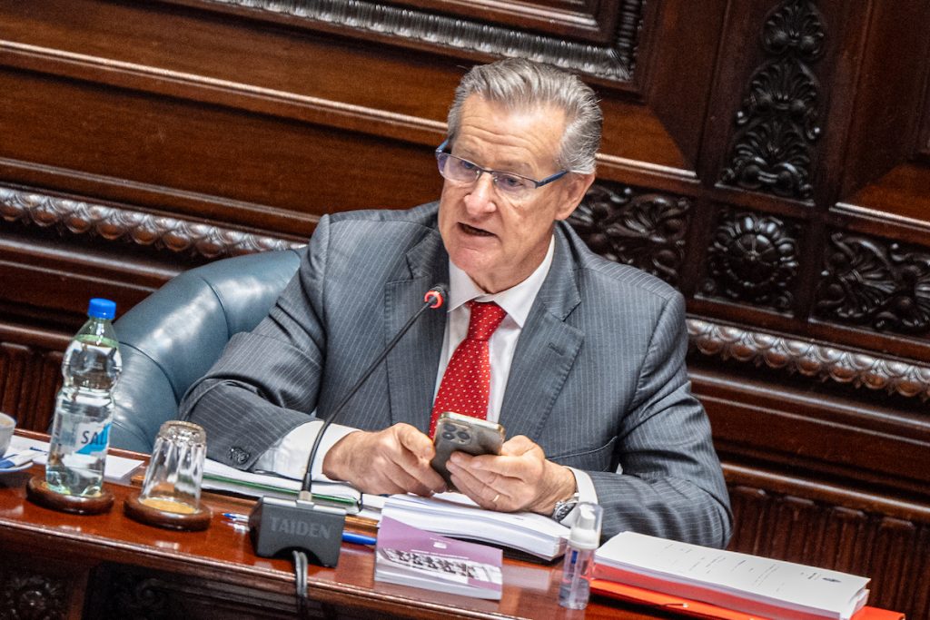 Gurméndez: “Presupuesto del FA en seguridad baja levemente en comparación con el último presupuesto del gobierno de Lacalle Pou”