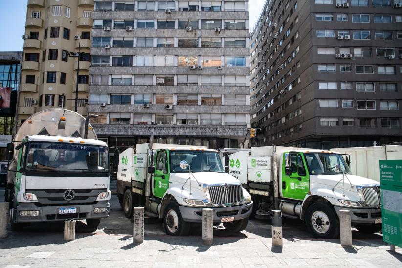 Montevideo lanzó nuevo plan de barrido con refuerzo de 780 trabajadores