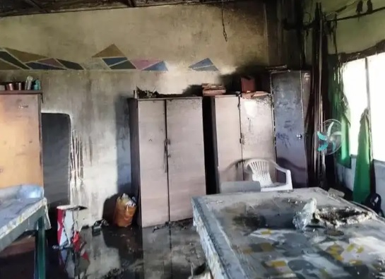 Liceo rural de Rincón de Valentín fue destruido por incendio y dejó a más de 200 alumnos sin clases