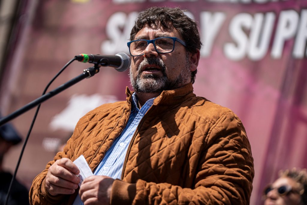FUS sobre retiro de la confianza a Jorge Bermúdez: «No es nada agradable» pero «era un descontrol y teníamos que frenarlo», dice secretario general