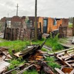 Temporal en Paysandú dejó techos volados, calles anegadas y más de 3.000 usuarios sin luz