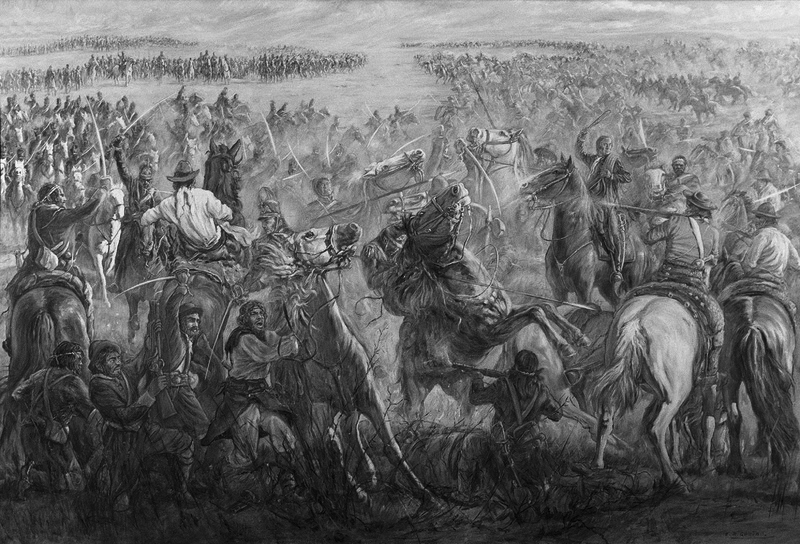 La marcha que recreará el recorrido de Rivera con 8 mil caballos