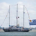 El Capitán Miranda regresa a Uruguay tras casi 80 días de viaje de instrucción