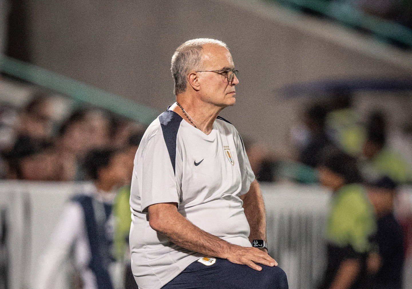 Marcelo Bielsa convocó una conferencia de prensa tras los malos resultados de Uruguay