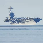 El portaaviones de EEUU más poderoso del mundo llegó frente a las costas de Venezuela