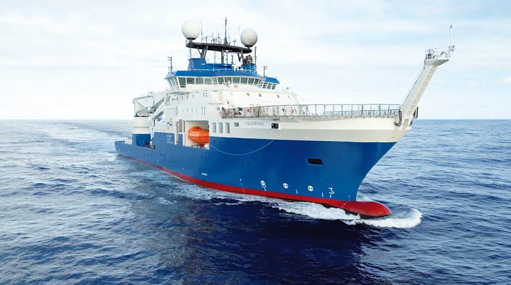 En la búsqueda de nuestros ancestros microbianos: una nueva expedición científica recorrerá el mar uruguayo a bordo del Falkor Too