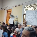 Los incidentes en Salto por fideicomiso, el acuerdo y el rechazo a ediles del FA que levantaron la mano