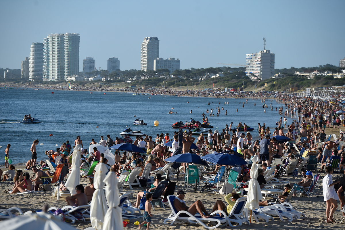 El inicio de la temporada de verano que es “récord” en Punta del Este