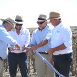 Presidente Orsi visitó litoral agrícola