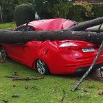 Maldonado: un muerto, destrozos generalizados y miles de personas sin luz tras violento temporal