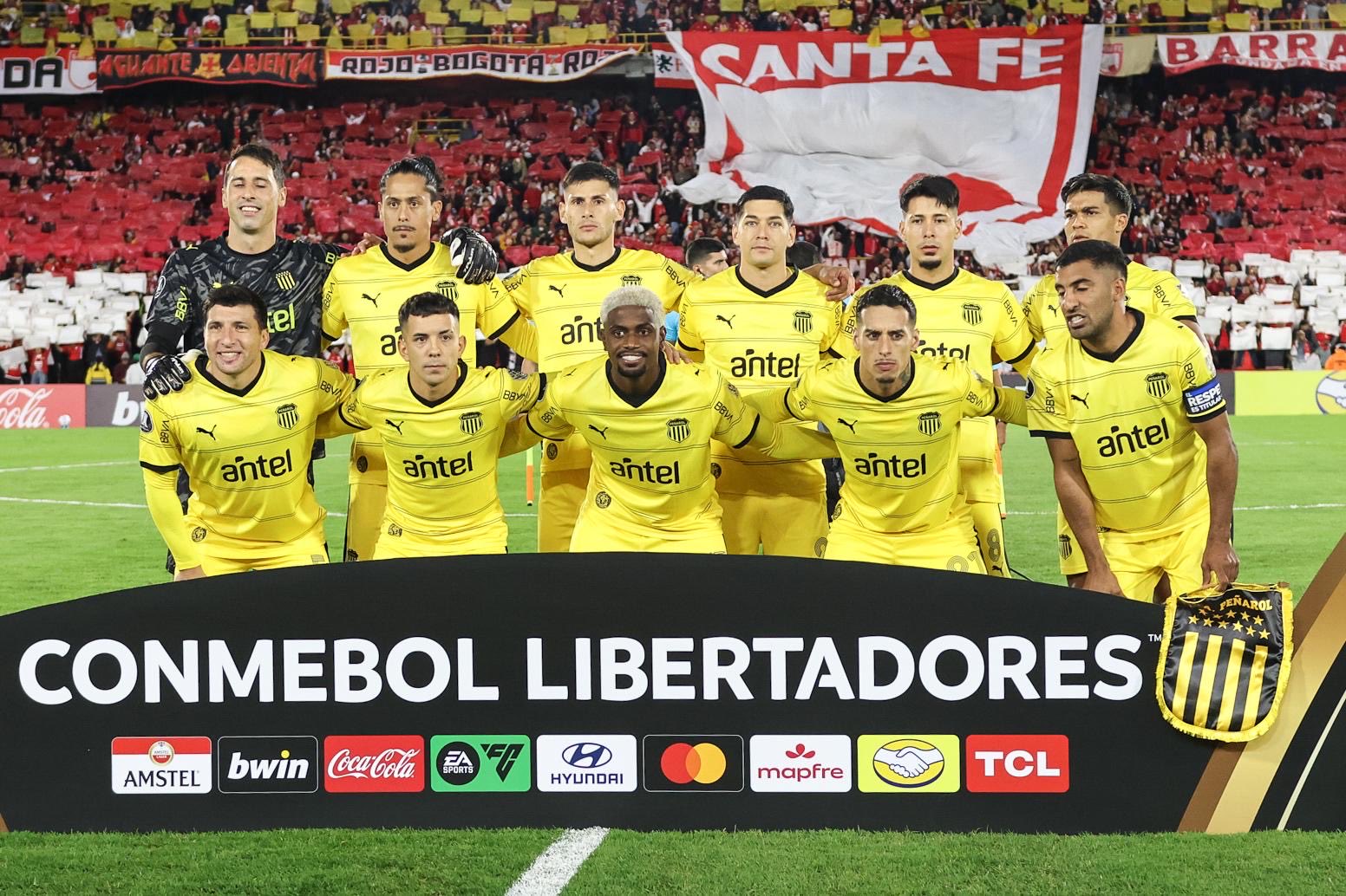 Libertadores: Peñarol empató 1 a 1 con Independiente Santa Fe 