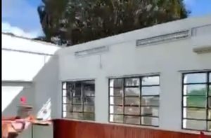 Temporal en Tala: voló el techo de una escuela rural y dejó daños en viviendas y producción