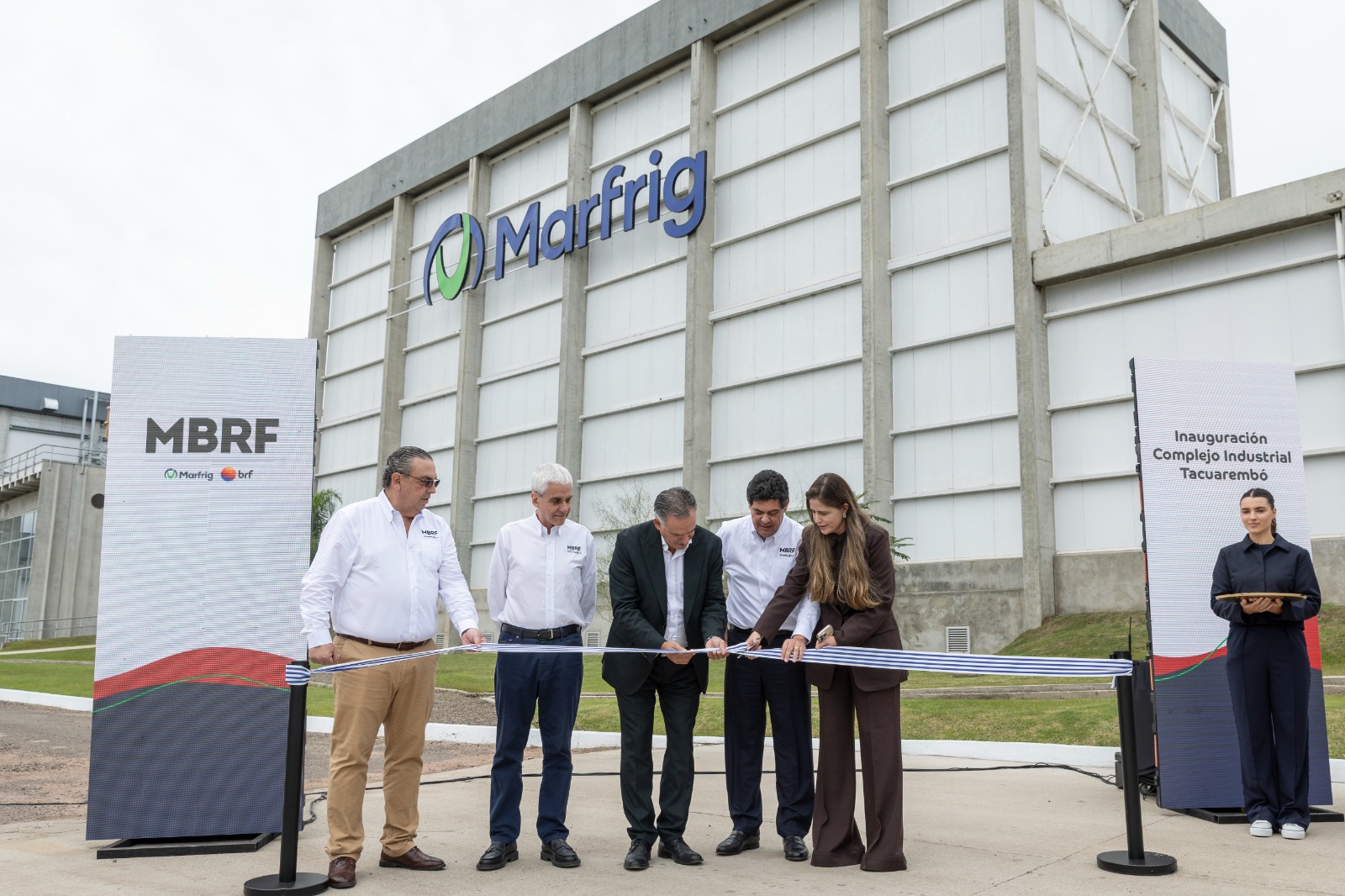 Frigorífico Tacuarembó inauguró importante ampliación de su planta