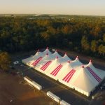 Vecinos de Ciudad de la Costa rechazan instalación de carpa para eventos en el Parque Roosevelt