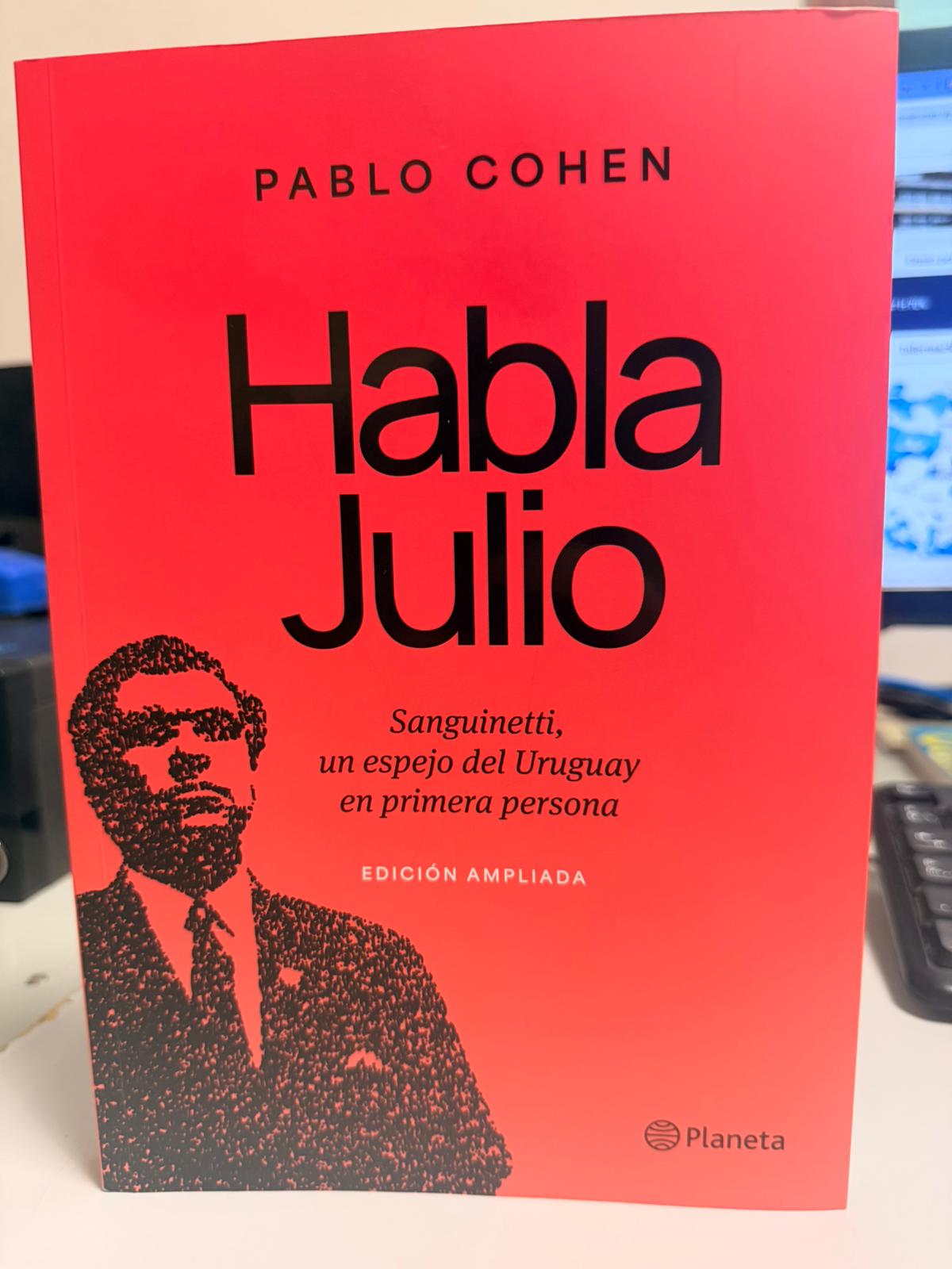 Pablo Cohen presentó la edición ampliada de su libro «Habla Julio Sanguinetti: un espejo del Uruguay en primera persona»