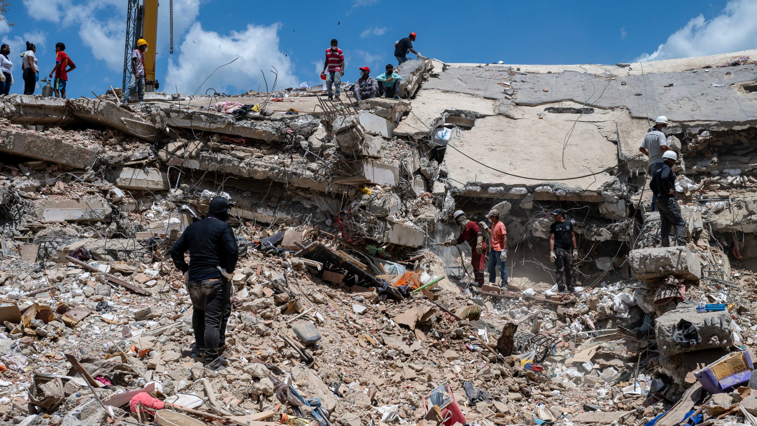 Venezuela: rescatista denuncia obstáculos para realizar tareas