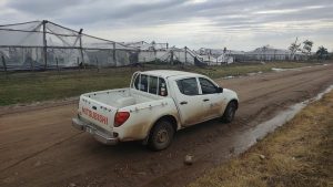 Fratti anunció en Salto apoyos para productores tras un temporal que dejó pérdidas de hasta 70%