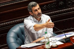 Caggiani: “Lo que hay que tratar de hacer es que la política no sea una tarea para beneficiarse personalmente”