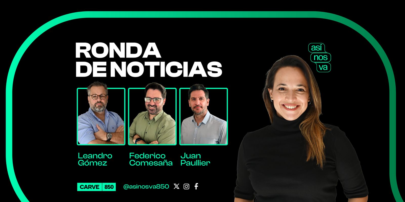 Ronda de Noticias de #AsíNosVa (14/8/26)