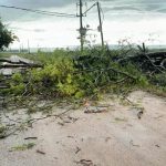 Cerro Largo: un muerto por la caída de un rayo y daños materiales tras el temporal