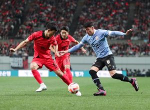 Uruguay enfrenta a Corea del Sur en su segundo partido de la gira asiática
