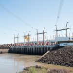 Salto Grande prevé una baja en el nivel del Río Uruguay por lo menos por una semana