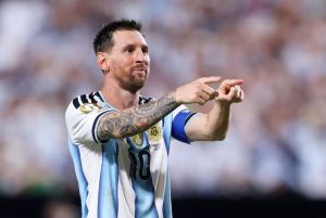 La última función de Messi con la camiseta argentina